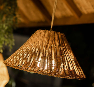 LAMPE SUSPENSION SANS FIL CALOBRA NATURE