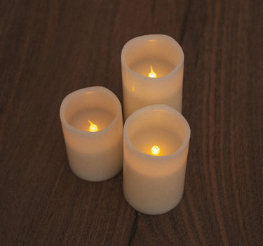 LAMPES EN FORME DE BOUGIE DOLO PACK 3