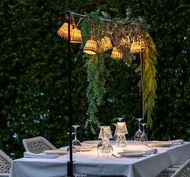 Barre de table extensible pour lampes suspendues GARLAND LIFT