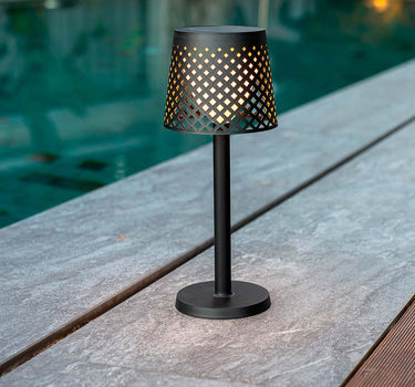 LAMPE SOLAIRE GRETA (LAMPE MULTIFONCTION) - NOIR