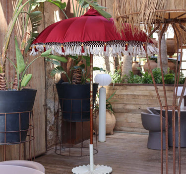 Parasol KOMODO ø180 cm GRENAT