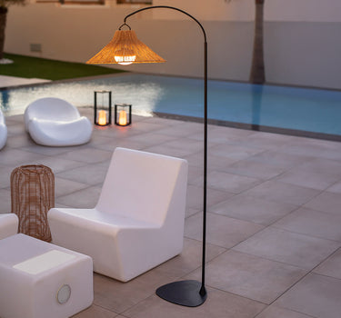 LAMPADAIRE À ARC SANS FIL NIZA 165