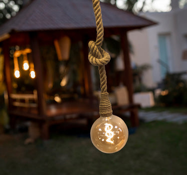 Suspension en corde de jute SIMON