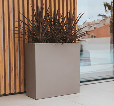 JARDINIÈRE HAUTE RECTANGULAIRE JUNCO 80