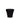 POT DE FLEURS ROND MAGNOLIA 30 NOIR